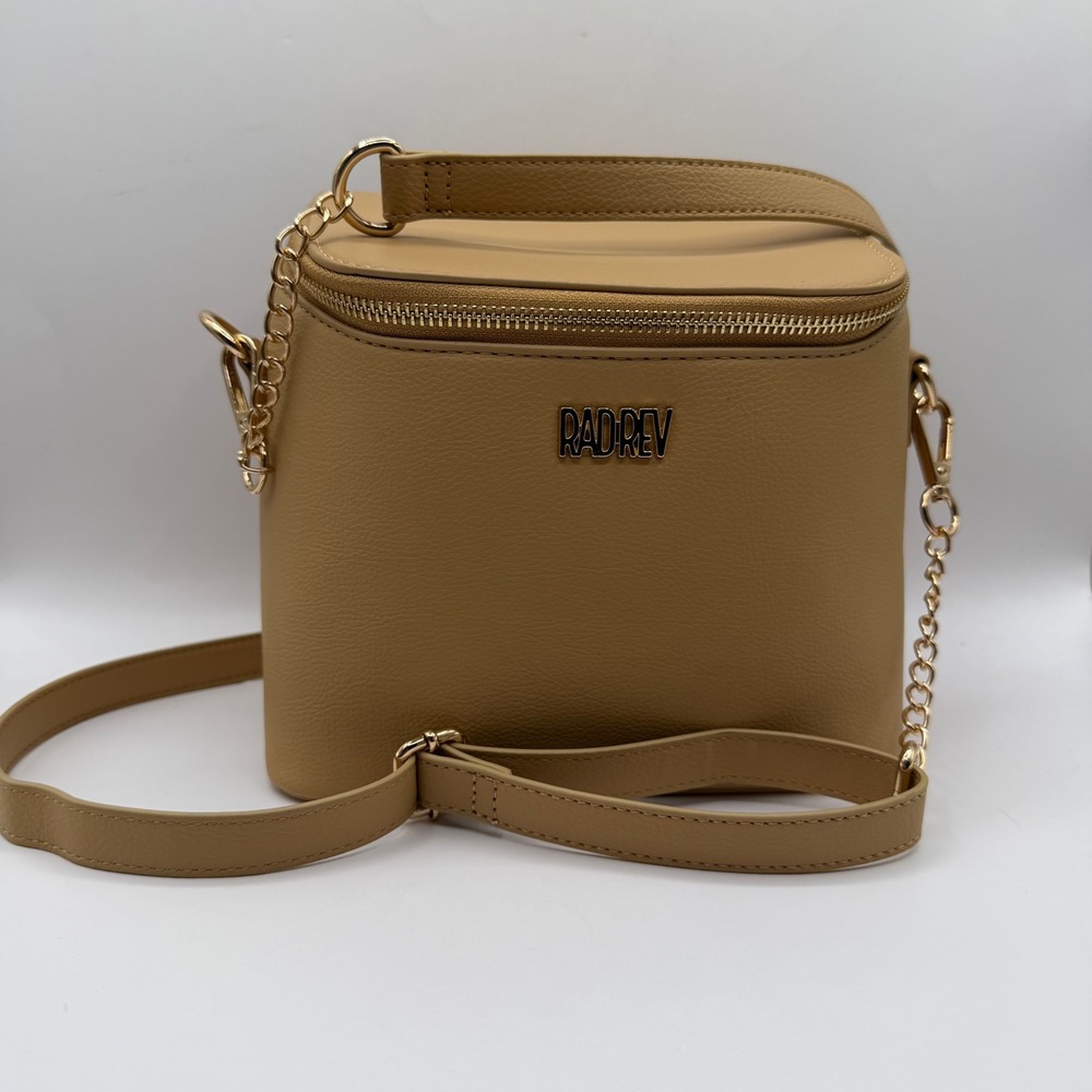 Rad Rev Vault Crossbody Bag Butterscotch Discontinued Gold Hardware Purse